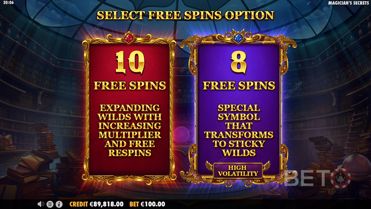 Funcțiile bonus explicate în Magician