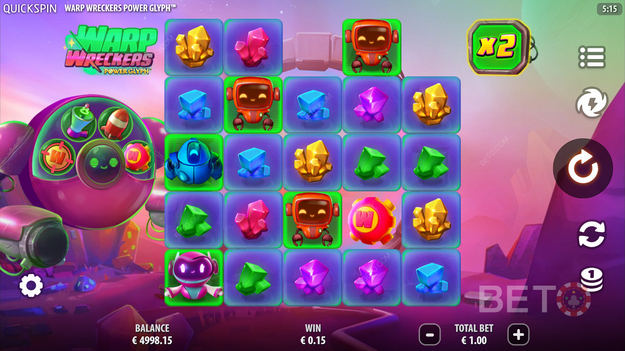 Warp Wreckers Power Glyph Joacă Gratuit