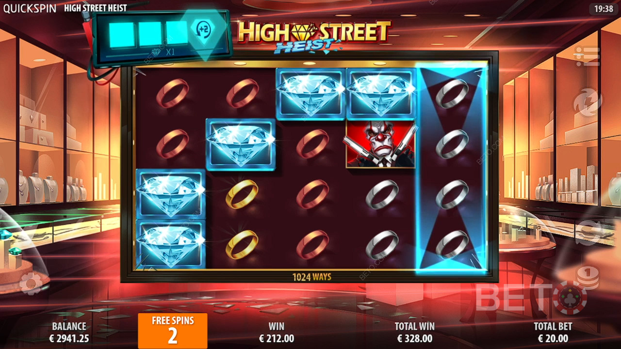 Highstreet Heist Recenzie de la BETO Slots