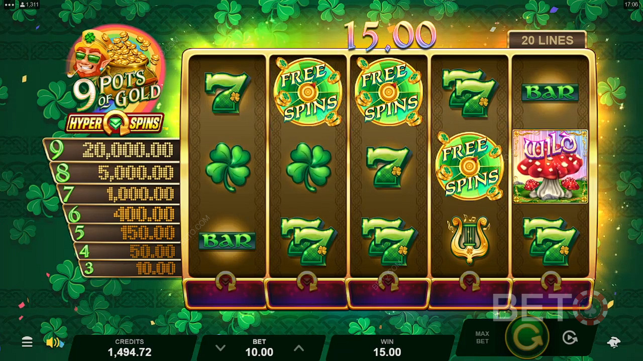 9 Pots of Gold HyperSpins Joacă Gratuit