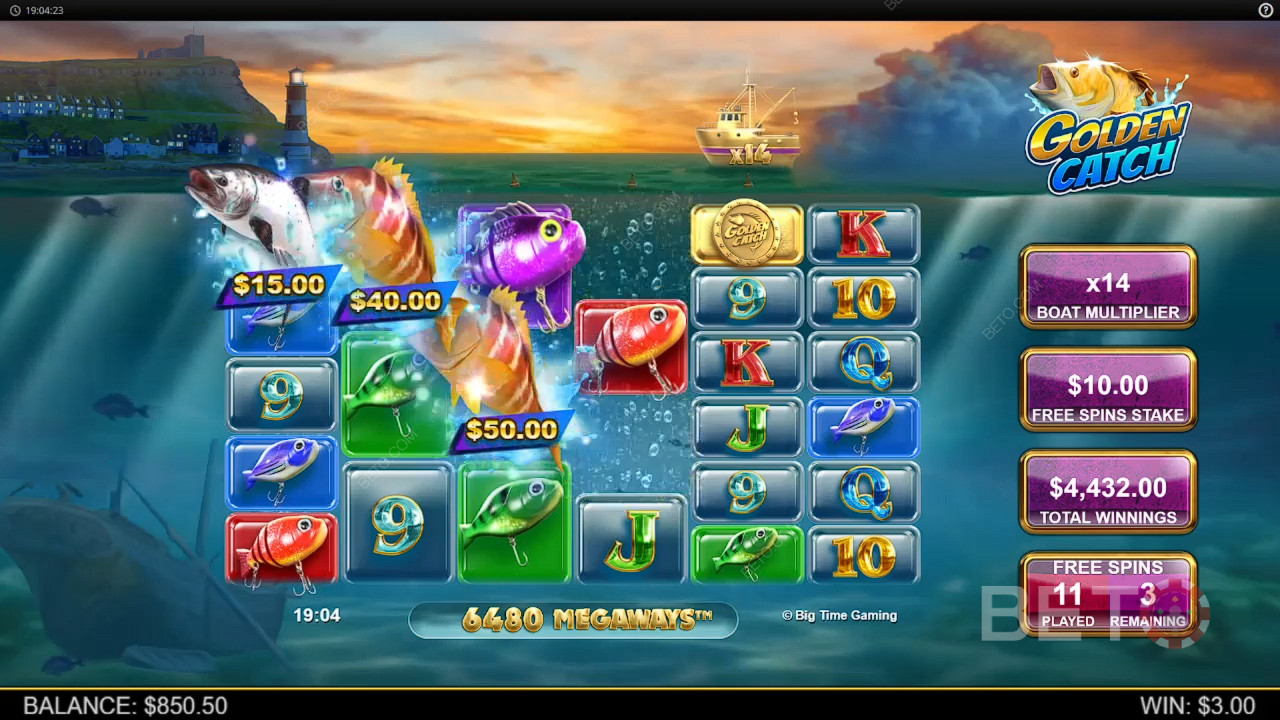 Golden Catch Recenzie de la BETO Slots