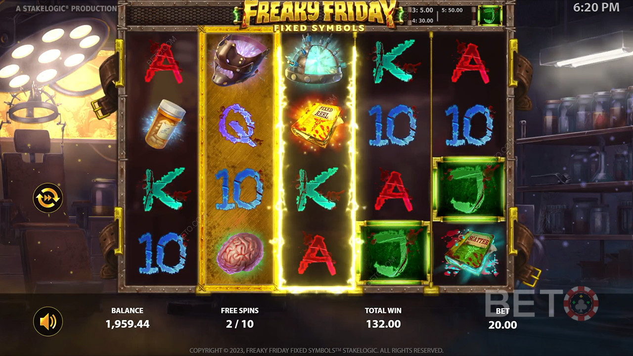 Freaky Friday Simboluri fixe Review by BETO Slots