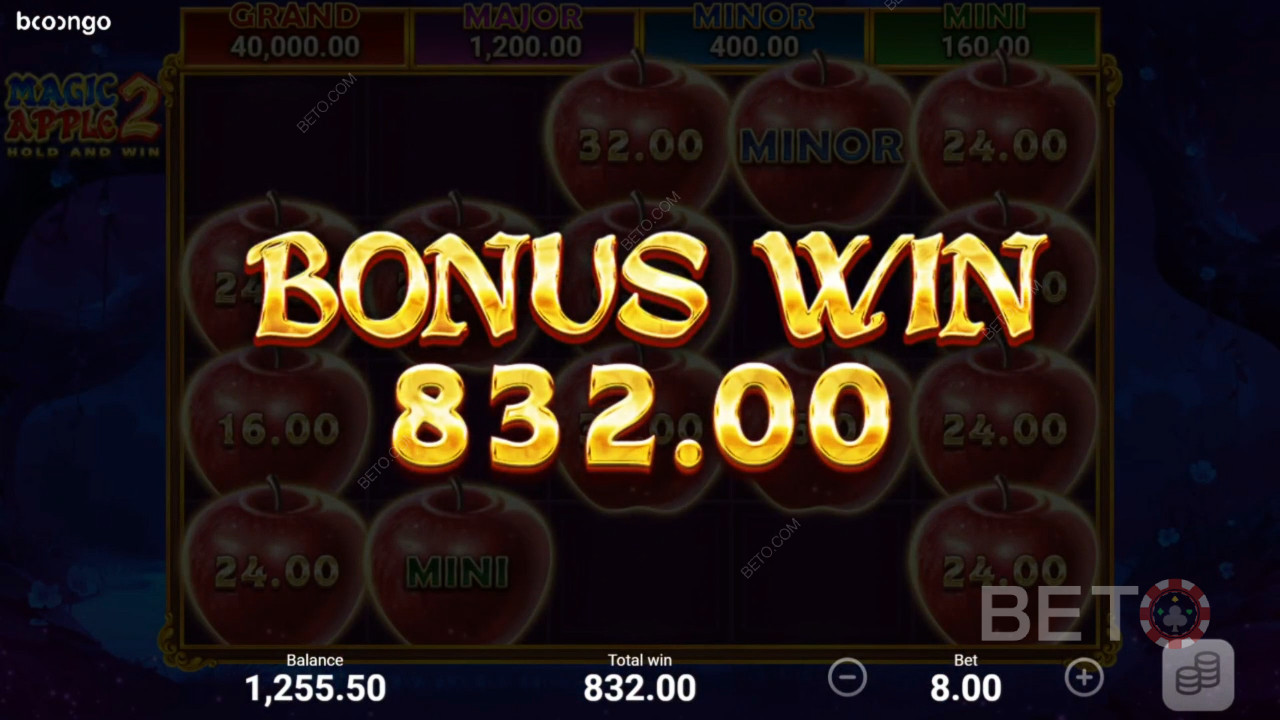 Câștigați 5,133x pariul dvs. în slotul video Magic Apple 2!