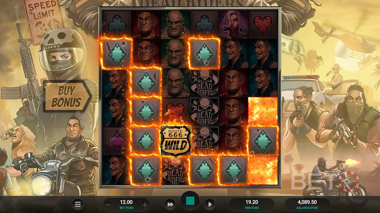 Dead Riders Trail Review de la BETO Slots