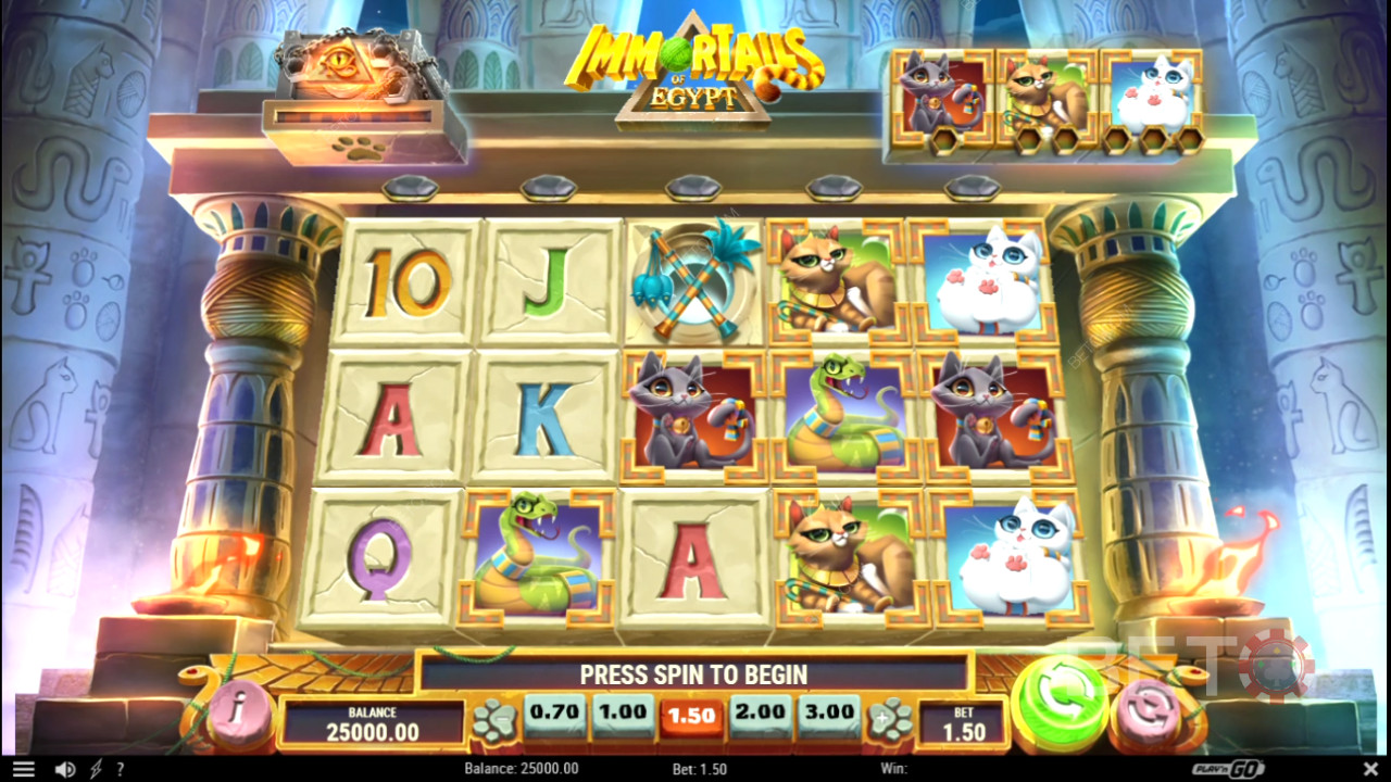 Immortails of Egypt Recenzie de la BETO Slots
