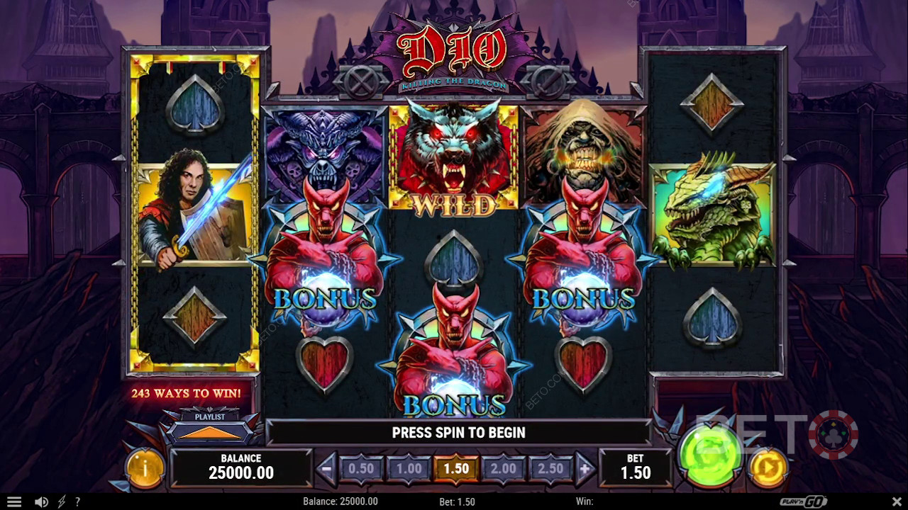 Dio Killing The Dragon Recenzie de la BETO Slots