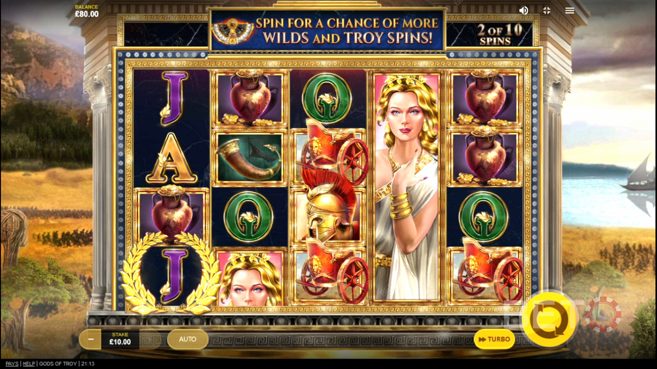 Gods of Troy Joacă Gratuit