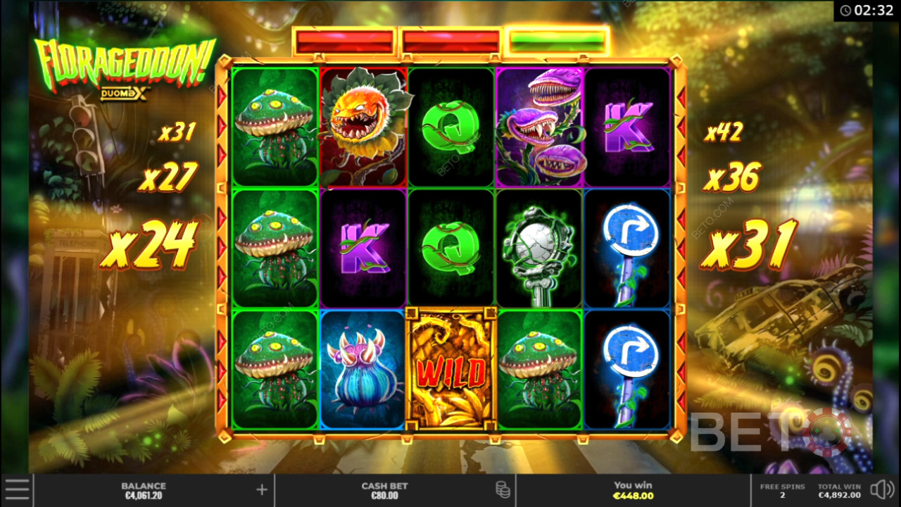Florageddon! Review by BETO Slots
