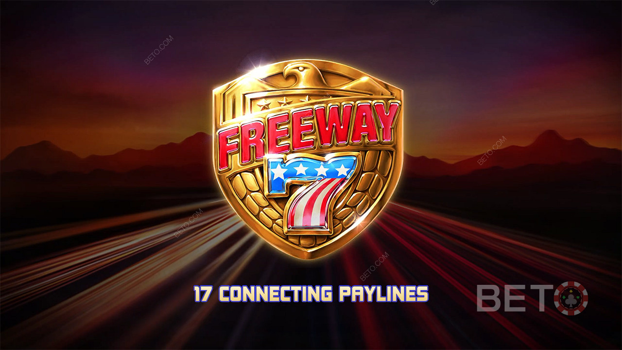 17 linii de plată te vor ajuta să creezi mai multe câștiguri în slotul Freeway 7.