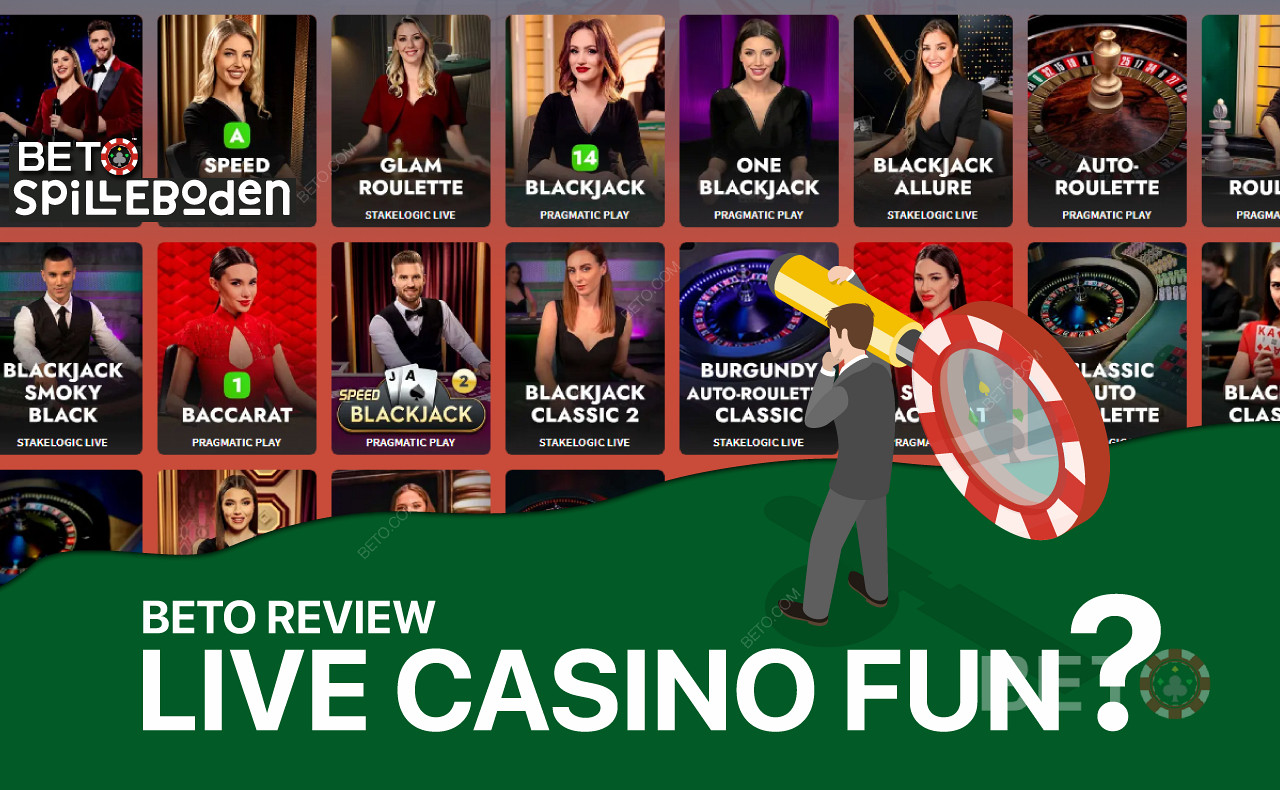 Testăm dacă The Live Casino oferit de Spilleboden merită timpul dumneavoastră.
