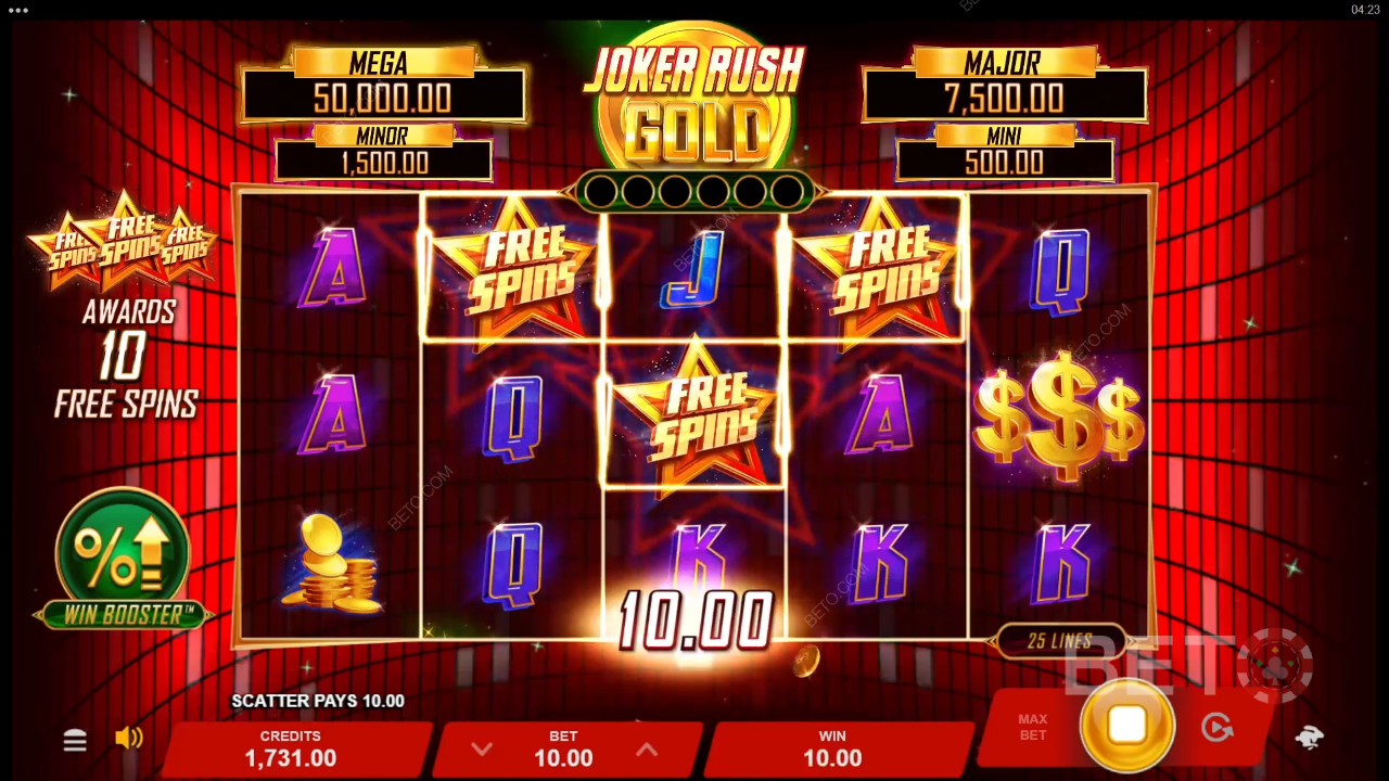 Joker Rush Gold Review de la BETO Slots