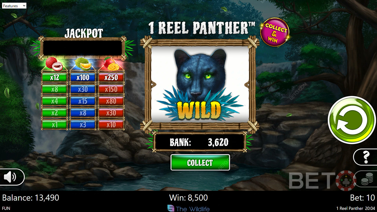 1 Reel Panther Recenzie de la BETO Slots