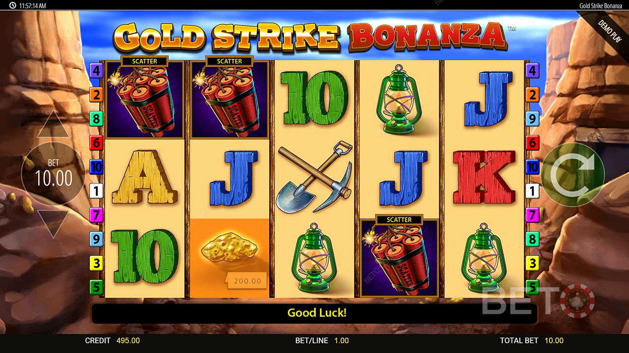 Gold Strike Bonanza Fortune Play Joacă Gratuit