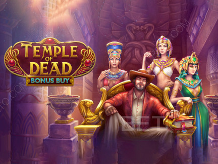 Slotul Temple of Dead Bonus Buy este un participant constant în topul celor mai bune sloturi de cazino