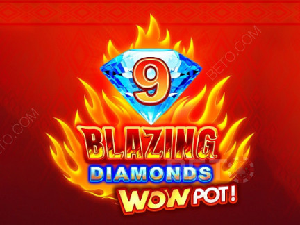 Czech: 9 Blazing Diamonds Wowpot Demo