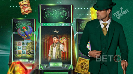 Mr Green Cazinoul oferă unele dintre cele mai bune sloturi bonus online și bonusuri de reîncărcare.