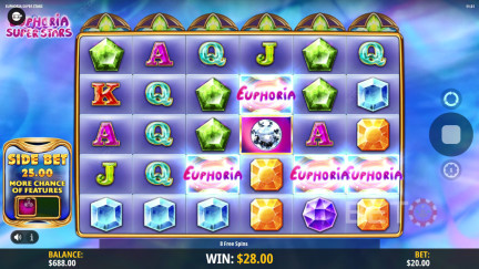 Euphoria Super Stars Păcănele - Joc Gratuit și Recenzii (2025)