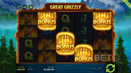 Great Grizzly (Gamomat) Păcănele - Joc Gratuit și Recenzii (2025)