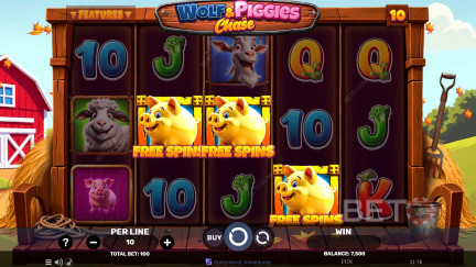 Wolf & Piggies Chase Păcănele - Joc Gratuit și Recenzii (2026)