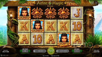 Aztec Magic Deluxe Păcănele - Joc Gratuit și Recenzii (2023)